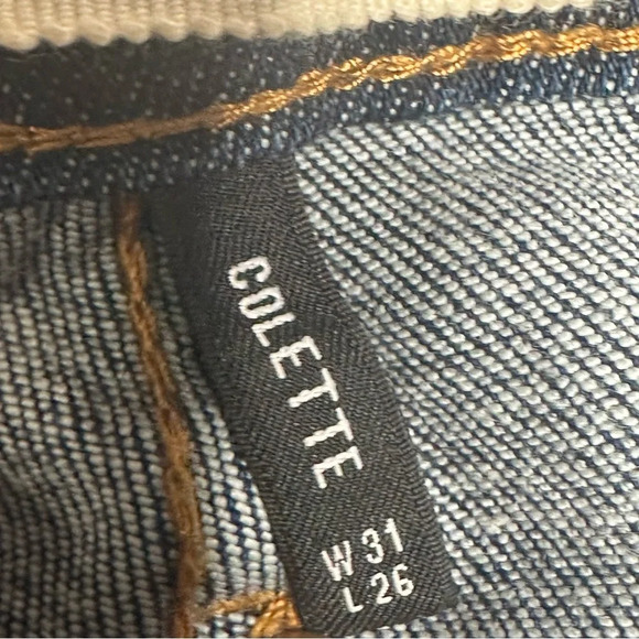 Driftwood Colette Embroidered Jeans. Sz:  31 - Picture 13 of 13